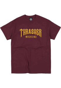 Thrasher Low Low Logo Maroon T-Shirt