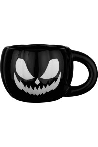 Hell-O-Ween Black Pumpkin Mug