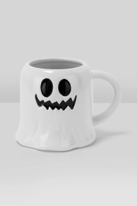 Eek! White Ghost Mug