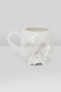 White Cranium Mug