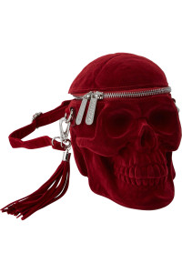 Grave Digger Skull Handbag - Blood