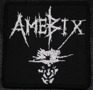 Amebix No Gods No Masters 4x4" Embroidered Patch Skull
