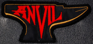 Anvil Red/Gold Logo 5x3" Embroidered Patch