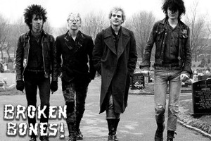 Broken Bones - Band 18x12" Poster