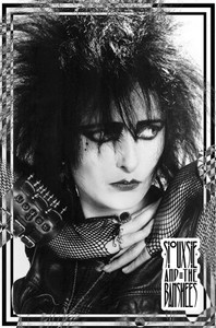 Siouxsie and the Banshees - B&W Siouxsie 12x18" Poster