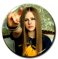 Avril Lavigne - Let Go Era 2.25" Pin