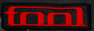 Tool Red Logo 5x1.5" Embroidered Patch