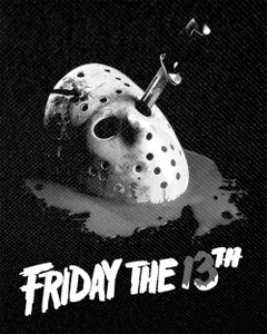 Friday the 13th 5x4" Printed Patch