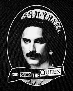 God Save the Queen 4x5" Printed Patch