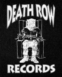 Death Row Records 4x5" Printed Patch