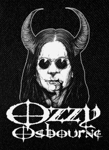 Ozzy Osbourne - Horns 4x5.5" Printed Patch