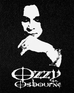 Ozzy Osbourne - Portrait 4x5" Printed Patch