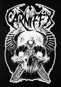 Carnifex - Skull Logo 3.5x5" Printed Patch