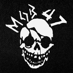 Mob 47 - Skull 4x5" Printed Patch
