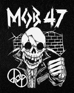 Mob 47 - Skeleton 4x5" Printed Patch