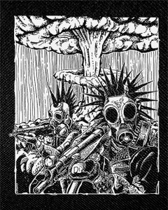 Nuclear Punks 4x5" Printed Patch