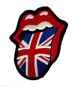 Rolling Stones - British Tongue 3.5" Embroidered Patch