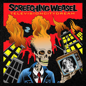 Screeching Weasel - Television 4x4" Color Patch