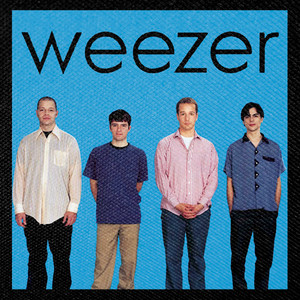 Weezer - Blue Album 4x4" Color Patch