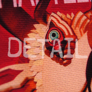 "Scary Monsters" 4x4" Color Patch*