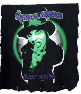 Marilyn Manson - Smells Like Children Test Print Backpatch