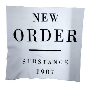 New Order - Substance 1987 Test Print Backpatch