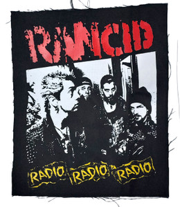 Rancid - Radio Radio Radio Test Print Backpatch