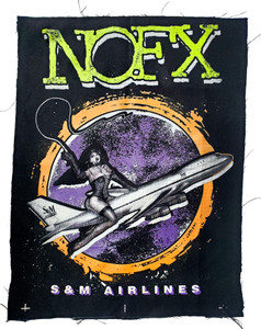 NoFx - S&M Airlines Test Print Backpatch