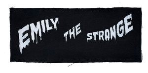 Emily the Strange - Logo Test Print Backpatch