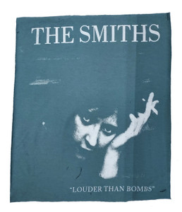 The Smiths - Louder Than Bombs Blue Test Print Backpatch