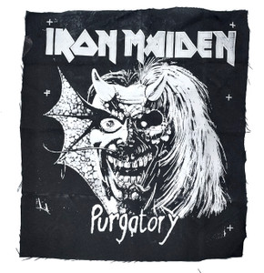 Iron Maiden - Purgatory B&W Test Print Backpatch