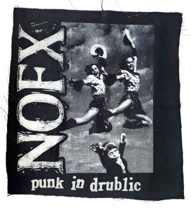 NoFx - Punk in Drublic B&W Test Print Backpatch
