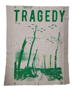 Tragedy - Fury Grey Test Print Backpatch