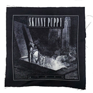 Skinny Puppy - Dig It Test Print Backpatch