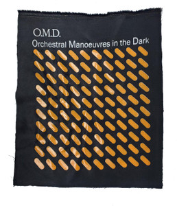 OMD - Orchestral Manoeuvres in the Dark Test Print Backpatch
