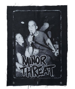 Minor Threat - Ian MacKaye Test Print Backpatch