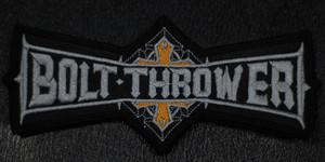 Bt Trer Grey Logo 5.5x2" Embroidered Patch