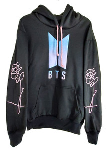 BTS - Tour White Unisex Hooded Sweatshirt *EXTRA SMALL