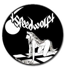 Speedwolf - Wolfgirl 1.5" Pin