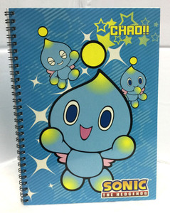 Sonic The Hedgehog - Chao Spiral Notebook