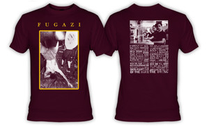 Fugazi - I Spent it All Cherry T-Shirt