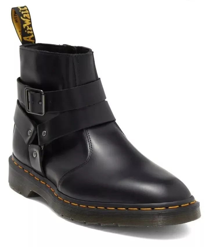 Dr Martens Chelsea Buckle Boots - Nuclear Waste display picture 2