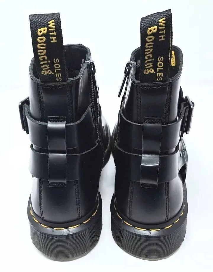 靴 Dr. Martens BUCKLE PULL UP CHELSEA BOOTS Dr Martens Chelsea Buckle Boots - Nuclear Waste