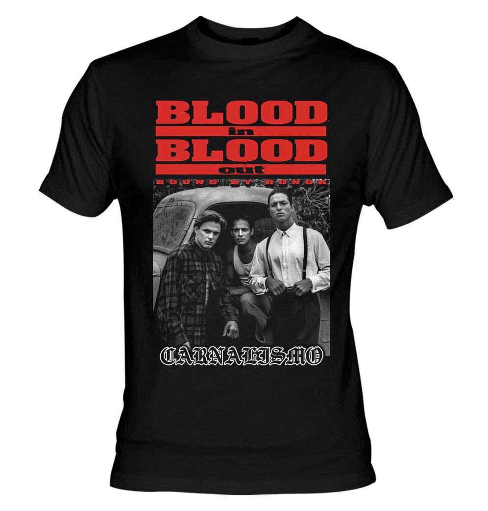 THE BONEZ BLOOD IN BLOOD OUTツアーTシャツ Blood in Blood Out T-Shirt - Nuclear Waste