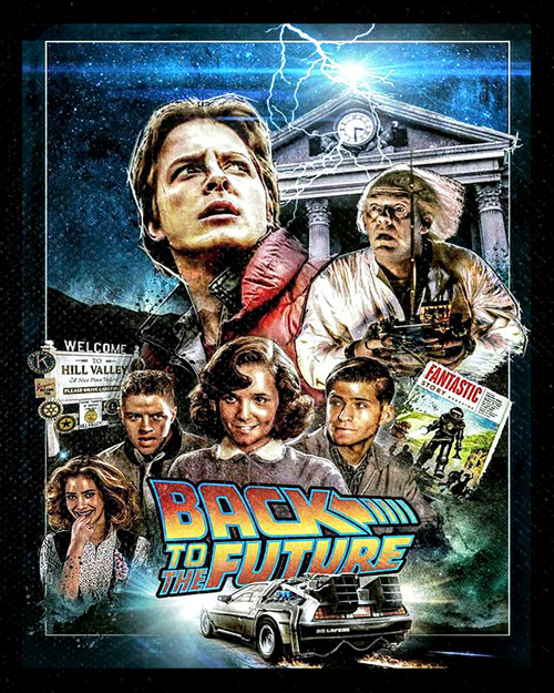 Back to the Future - Movie Poster 4x5