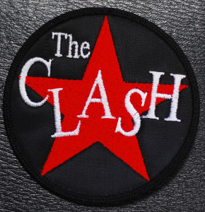 The Clash Star Logo 3x3" Embroidered Patch
