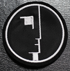 Bauhaus - Face Logo 3x3" Embroidered Patch