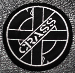 Crass Logo 3x3" Embroidered Patch