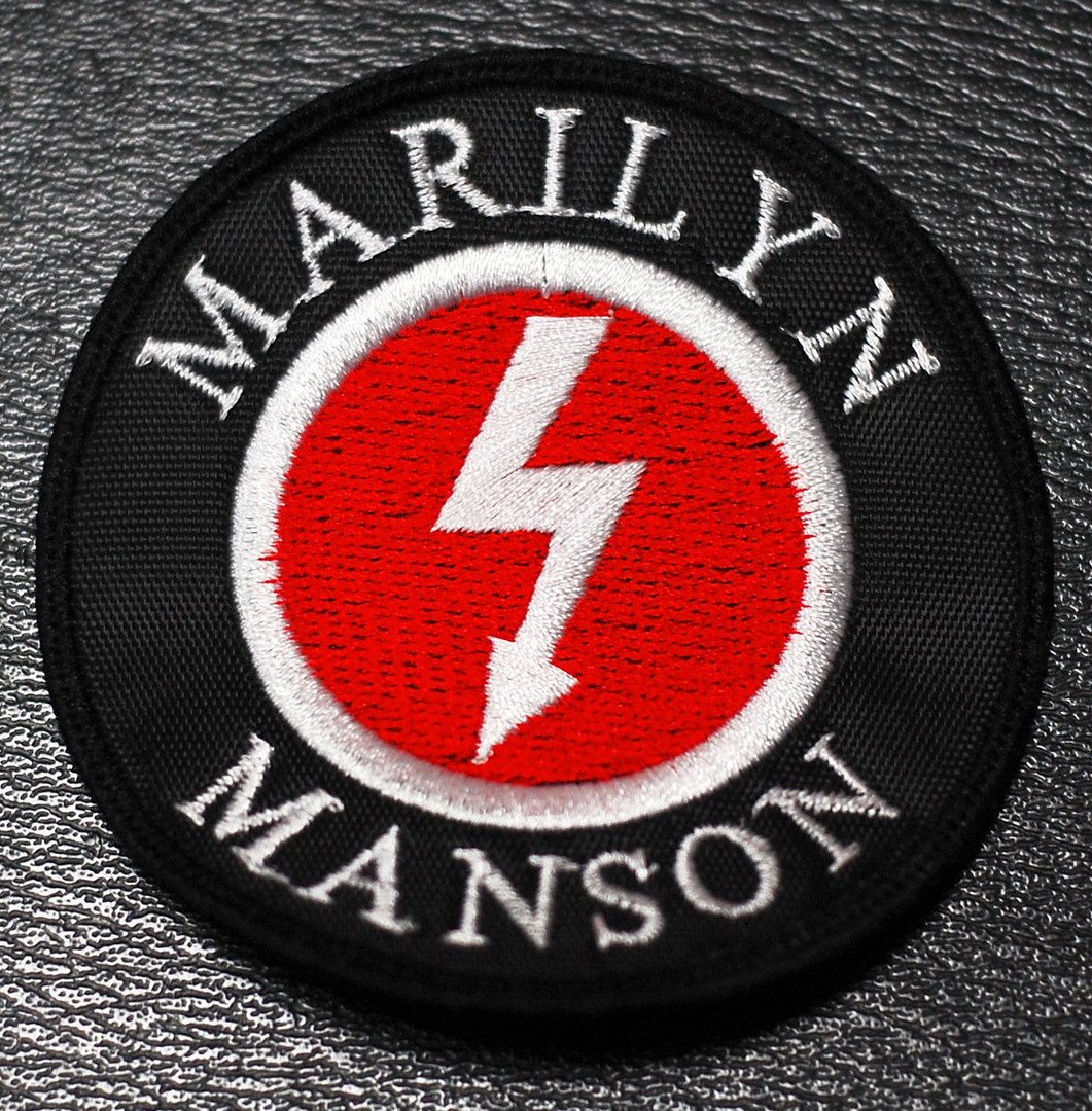 Marilyn Manson Patches Set of Three 