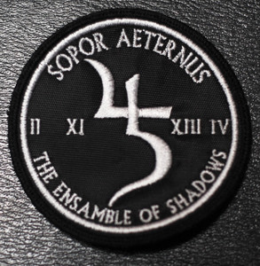 Sopor Aeternus & the Ensemble of Shadows Logo 3x3" Embroidered Patch